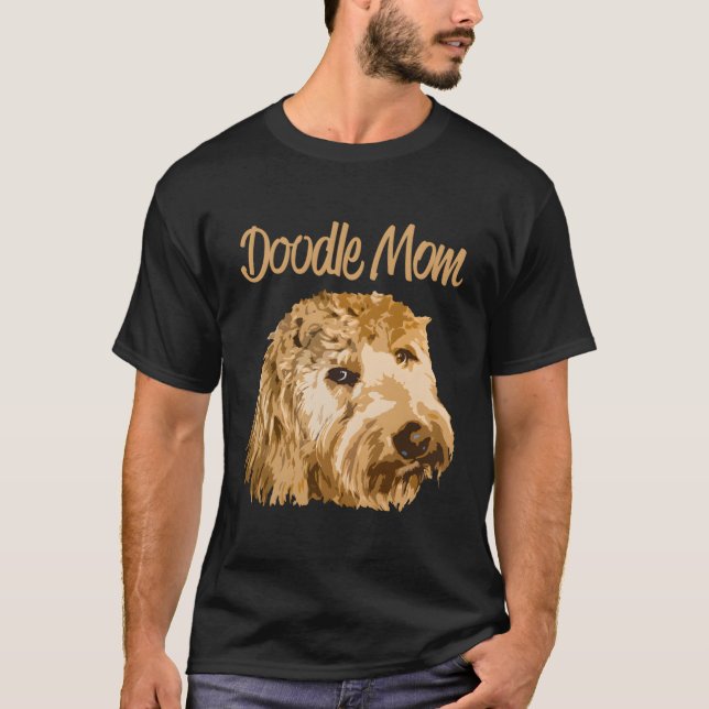 Doodle Mum Goldendoodle T-Shirt (Front)