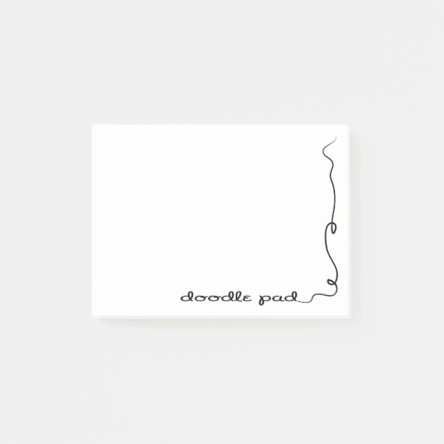 Doodle Pad Post-it Notes (Front)