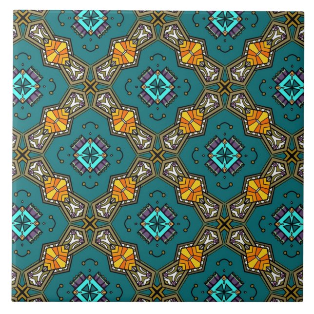 Doodle pattern 10 tile (Front)