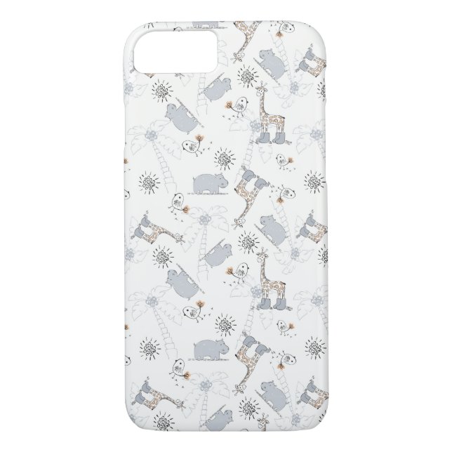 doodle pattern 2 Case-Mate iPhone case (Back)
