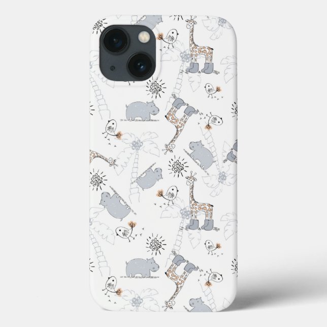 doodle pattern 2 Case-Mate iPhone case (Back)