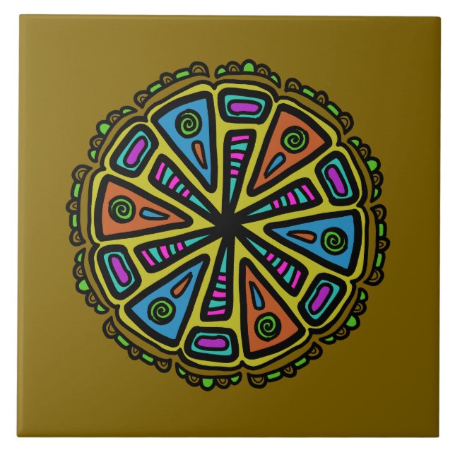 Doodle pattern 4 tile (Front)
