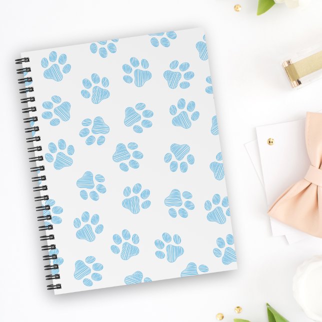 Doodle Paws, Dog Paws, Baby Blue Paws Planner (Creator Uploaded)