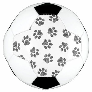 Doodle Paws, Dog Paws, Black Paws Football