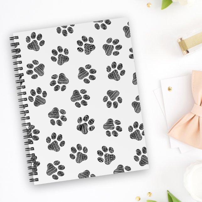 Doodle Paws, Dog Paws, Black Paws Planner (Creator Uploaded)