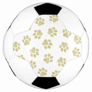 Doodle Paws, Dog Paws, Gold Paws Football