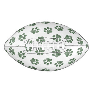 Doodle Paws, Dog Paws, Green Paws American Football