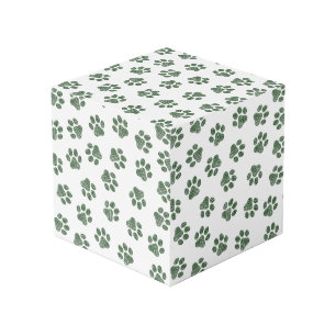 Doodle Paws, Dog Paws, Green Paws Cube