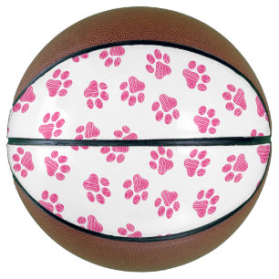 Doodle Paws, Dog Paws, Pink Paws Basketball