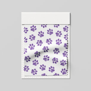 Doodle Paws, Dog Paws, Purple Paws Fabric
