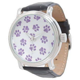 Doodle Paws, Dog Paws, Purple Paws Watch