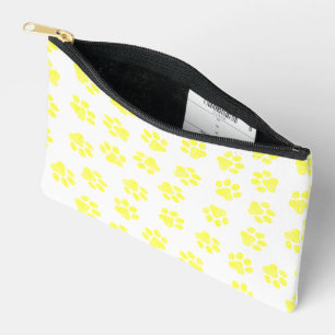 Doodle Paws, Dog Paws, Yellow Paws Accessory Pouch