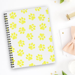Doodle Paws, Dog Paws, Yellow Paws Planner