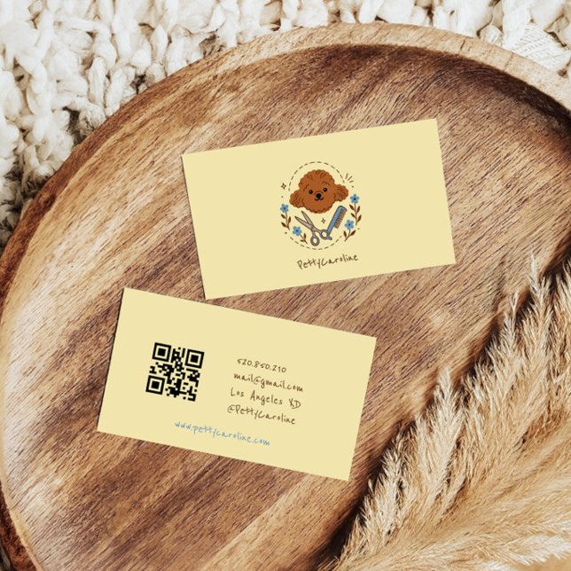 Doodle pets business cards (Creator Uploaded)