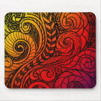 Doodle Pop Standard Mouse Pad