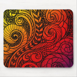 Doodle Pop Standard Mouse Pad