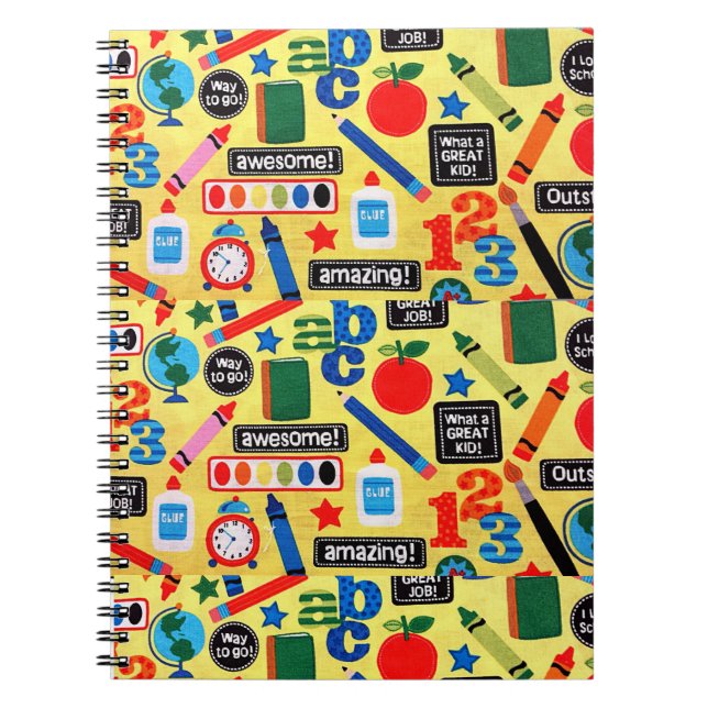 Doodle Preschool Art Teacher Good End of Year Teac Notebook (Front)