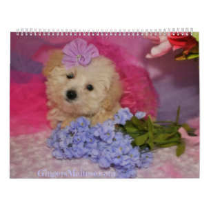 Doodle Puppy Dog Calendar