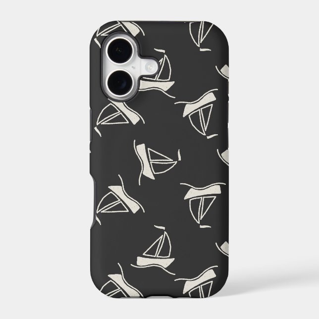 Doodle Sailboat Pattern (Back)