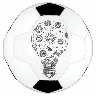 Doodle Solar System in Bulb Football