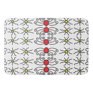 Doodle Sun Bath Mat