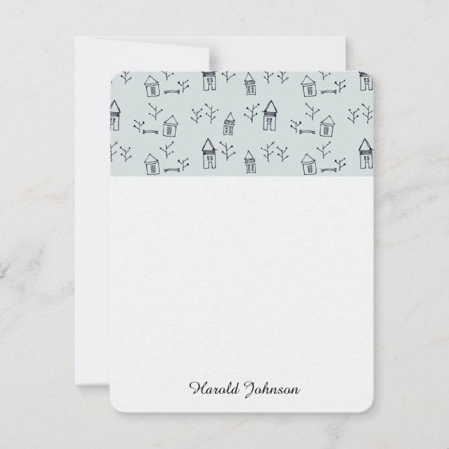 doodle tree & houses (Front)