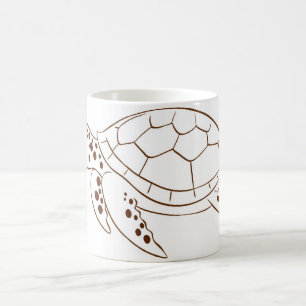 Doodle Turtle Coffee Mug
