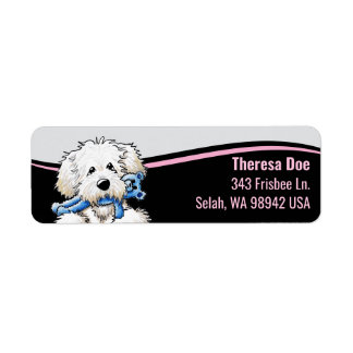 Doodle Wave Address Label