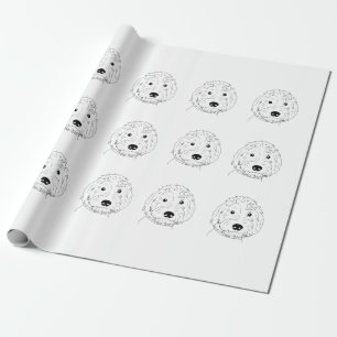 Doodle  wrapping paper