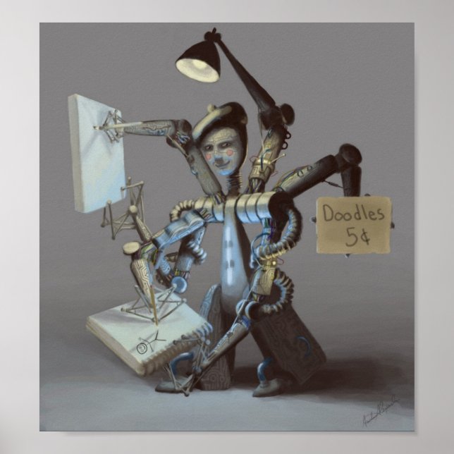 Doodlebot Print (Front)