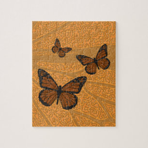 Doodled Monarch Puzzle