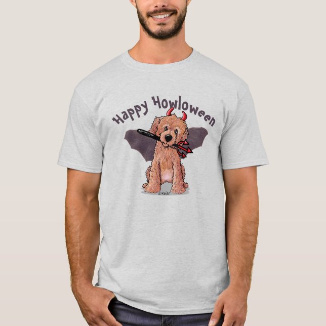 DoodleMoji Diablo Halloween T-Shirt (Front)