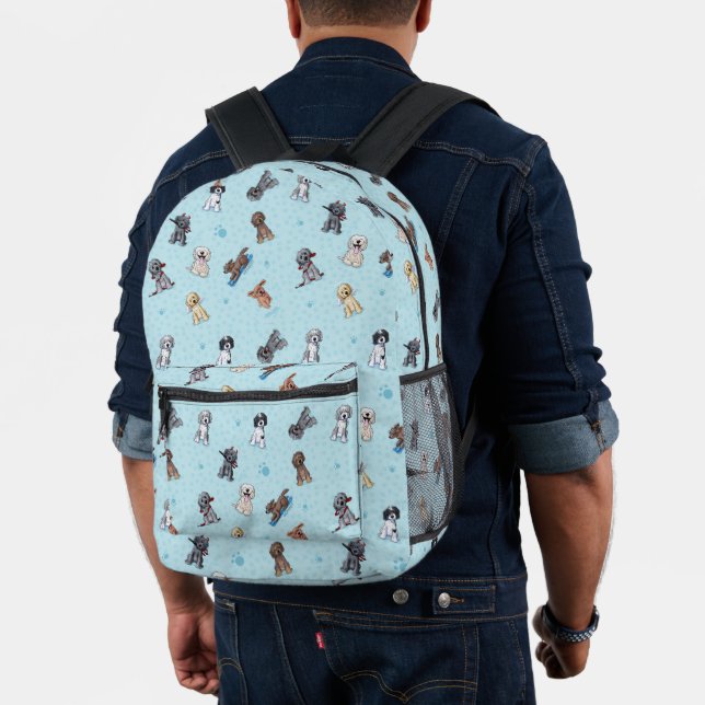 DoodleMoji KiniArt  Printed Backpack (Insitu (Model))
