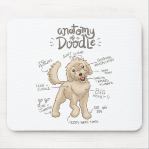 Doodles_-_Anatomy Mouse Mat