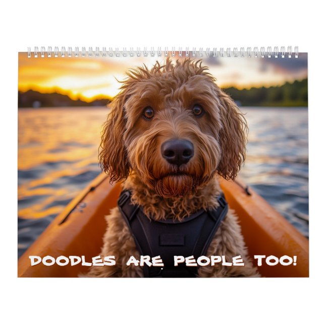 Doodles Are People Too Calendar (Cover)