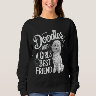 Doodles Funny Golden Labradoodle Doodle Sweatshirt