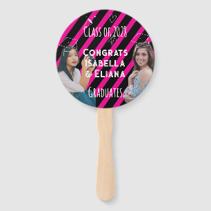Doodles Graduation Congratulatory Hand Fan