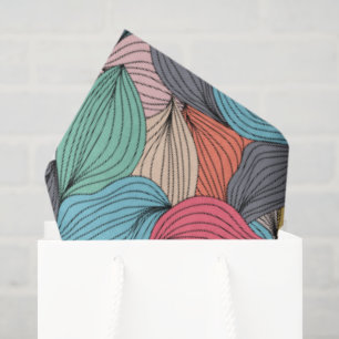 Doodles Of Colourful Yarn  Tissue Paper