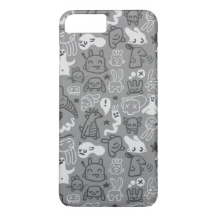doodles pattern illustration iPhone 8 plus/7 plus case