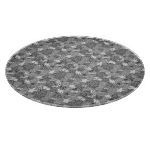 doodles pattern illustration cutting board