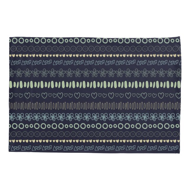 Doodles Pattern pillowcases (Back)