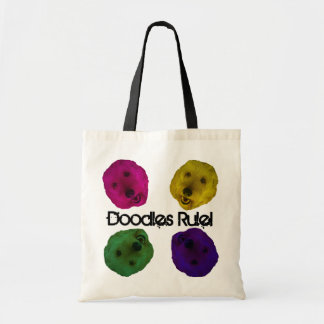 Doodles Rule Grocery Bag