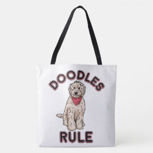 Doodles Rule Tote Bag