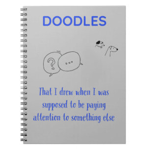 Doodles Spiral Notebook