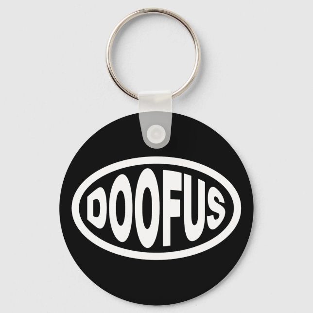 DOOFUS KEY RING (Front)