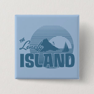 Dookie Island - Blue 15 Cm Square Badge