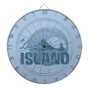Dookie Island - Blue Dartboard