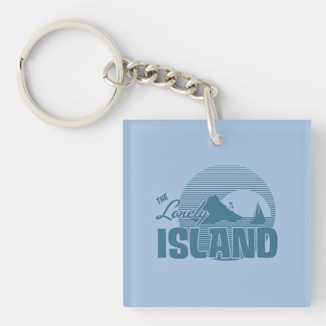 Dookie Island - Blue Key Ring (Front)
