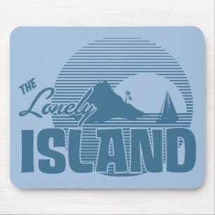 Dookie Island - Blue Mouse Mat