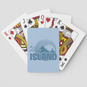 Dookie Island - Blue Playing Cards
